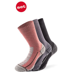 Lenz Performance Multisport Calzini, nero-grigio-rosso, dimensione 39 - 42 per uomo