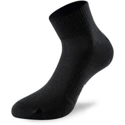 Lenz Performance Quarter Tech Calzini, nero-rosa-porpora, dimensione 39 - 42 per uomo