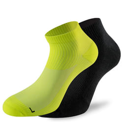 Lenz 3.0 Running Calzini, nero-giallo, dimensione 39 - 41 per uomo