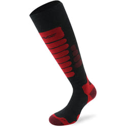 Lenz Skiing 3.0 Calzini, grigio-rosso, dimensione 39 - 41 per uomo