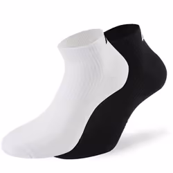 Lenz 3.0 Running Calzini, nero-bianco, dimensione 39 - 41 per uomo