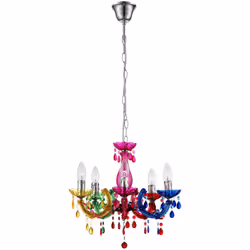 Descrizione: Questo lampadario dal design elegante promette una luce radiante Questa lampada non viene utilizzata solo come f ...