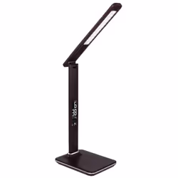 Descrizione Questa lampada da tavolo tecnologicamente avanzata TANNA è realizzata in plastica marrone scuro con effetto pelle ...