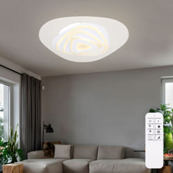 Globo - Lampada da soffitto a led luce casa intelligente Alexa luce notturna telecomando dimmerabile 50 cm