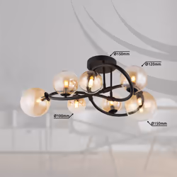 GLOBO 56141-7D illuminazione da soffitto G9 - Vista aggiuntiva 5