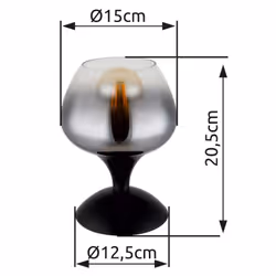 GLOBO 15548T2 lampada da tavolo E27 40 W - Vista aggiuntiva 6