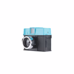 Lomography Diana Baby 110 + 12mm Lens Macchina da presa compatta 110 mm Nero, Blu - Vista aggiuntiva 7