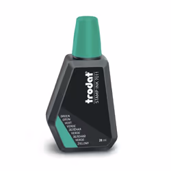 Trodat 7011 GREEN, Cartuccia d'inchiostro, Verde, Trodat, Nero, Indelible DIN ISO 14145-2 Dermatologically tested Austrian Ec ...