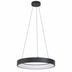 EGLO Marghera-Z, Nero, Bianco, Nero, Bianco, Plastica, Acciaio, Rotondo, Nero, Interno