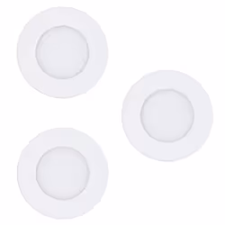 EGLO Fueva-Z, Faretto da incasso, 3 lampadina(e), LED, 6500 K, 390 lm, Bianco