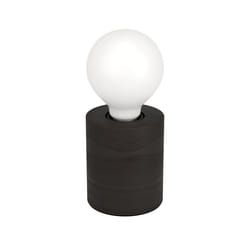 EGLO Turialdo 1 lampada da tavolo E27 28 W Nero