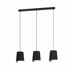 EGLO Bolivia, Supporto flessibile, Nero, Nero, Acciaio, Nero, Interno