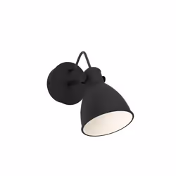 EGLO San Peri 1, Superficie, 1 lampadina(e), GU10, IP44, Nero, Bianco