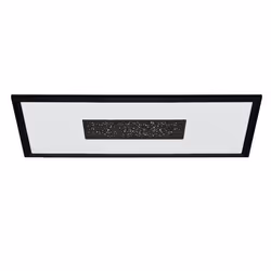 EGLO Marmorata, LED, 3000 K, 2400 lm, IP20, Nero, Bianco