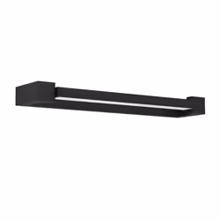 EGLO GEMILIANA, Nero, Bianco, Plastica, Acciaio, IP44, Bagno, Rettangolo, 1 lampada(e)