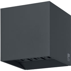 Eglo - Applique Esterno Contemporanea Calpino 2 Alluminio Grigio Led