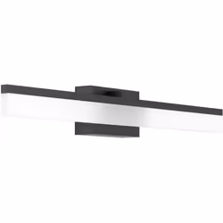 Collezione PALMITAL CREA UN'ATMOSFERA RILASSANTE Applique PALMITAL moderna ha una struttura in Alluminio Nero con diffusore i ...