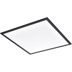 Eglo - Plafoniera Moderna Salobrena 1 Alluminio Nero Led Integrato 33W