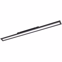 Collezione SALOBRENA PANNELLO SOSPESO La plafoniera SALOBRENA 1 moderna ha una struttura in Alluminio Nero con diffusore in p ...