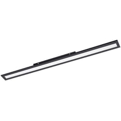 Eglo - Plafoniera Moderna Salobrena 1 Alluminio Nero Luce Led Integrato 38W