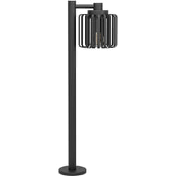 Eglo - Paletto Esterno Moderno Selinus Acciaio Nero 1 Luce E27