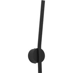 Eglo - Applique Esterno Moderna Taparita Acciaio Nero Policarbonato Bianco Led