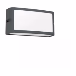 Applique led da esterno Eglo "Camarda" antracite 4000K.L'applique da esterni a LED "Camarda" è una scelta elegante e moderna  ...