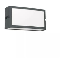 Applique led da esterno Eglo camarda' antracite 4000k