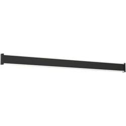 Eglo - Applique Esterno Moderna Neviano Acciaio Nero Policarbonato Bianco Led 98Cm