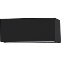 Eglo - Applique Biemissione Esterno Moderna Spongano Alluminio Nero Led