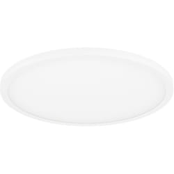 Plafoniera Moderna Sarsina-Z Alluminio Bianco Luce Led Integrato 33,5W