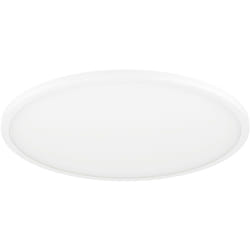 Eglo - Plafoniera Moderna Sarsina-Z Alluminio Bianco Luce Led Integrato 41W