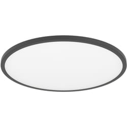 Eglo - Plafoniera Moderna Sarsina-Z Alluminio Nero Luce Led Integrato 41W