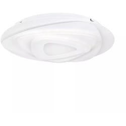 Eglo - plafoniera led da esterno 'palagiano' bianco 4000k