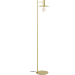 Eglo - Piantana Moderna Escandell Acciaio Ottone Spazzolato 1 Luce E27