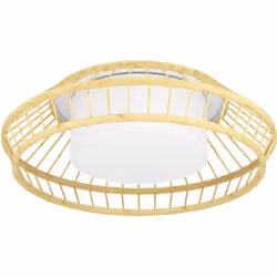 Collezione YUKU LEGNO E METALLO UN CONNUBIO PERFETTO La plafoniera YUKU-Z minimal ha una struttura in Acciaio Bianco con diff ...
