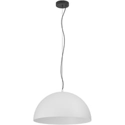 Eglo - Lampadario a Sospensione Contemporaneo Gaetano 1 Acciaio Nero Grigio 1 Luce E27