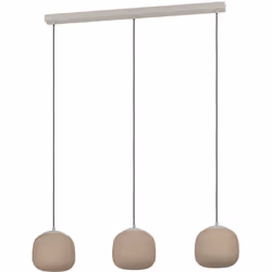 Collezione COMINIO SOSPENSIONE ELEGANTE DAL DESIGN MODERNO COMINIO - Il lampadario a sospensione monta portalampada E27 3X40W ...