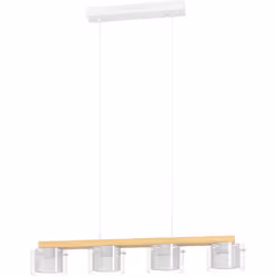 Collezione PORTICO ILLUMINA CON RAFFINATEZZA PORTICO-Z - Il lampadario a sospensione monta luce LED 4X3,7W 2700-6500K 2200Lm ...
