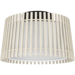 Eglo - Plafoniera Contemporanea Fattoria Acciaio Nero 1 Luce E27