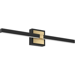 Eglo - Applique Moderna Peguera Alluminio Nero 1 Luce Led Integrato 11W