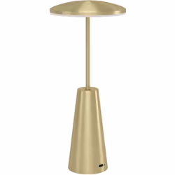 Collezione PICCOLA COMPLETA IL TUO ARREDO La lampada da tavolo PICCOLA moderna ha una struttura in Acciaio ottone spazzolato ...