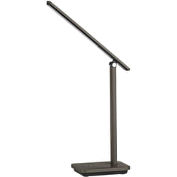 Eglo - Lampada Da Tavolo Minimal Iniesta Policarbonato Nero Luce Led Integrato 3,6W