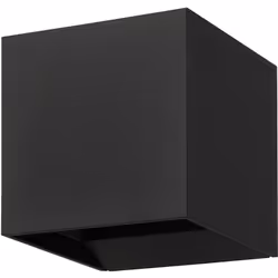 Collezione CALPINO LA LUCE SI FA PARALLELEPIPEDO L'applique a LED per esterni CALPINO 3 è composta da un corpo in lega di all ...