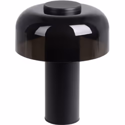 Collezione PONENTE FUNGO DA GIARDINO Lampada da tavolo a LED per esterni PONENTE ha un corpo in acciaio colore nero e da una  ...