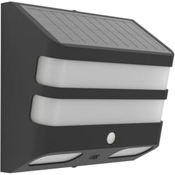 Eglo - Luce Solare Esterno Moderna Stiappa Policarbonato Nero e Bianco Led