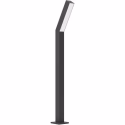 Collezione UGENTO ILLUMINA IL TUO SENTIERO La lampada da terra per esterni UGENTO è composta da un corpo nero in metallo e la ...
