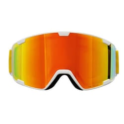 RedBull SPECT PARK occhialini per sport invernali Bianco Unisex Arancione Occhialini (piatti) cilindrici