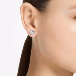 Swarovski Una Angelic Orecchini a perno Metallo Bianco - Vista aggiuntiva 5