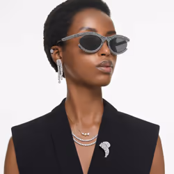 Swarovski Una Angelic Orecchini a perno Metallo Bianco - Vista aggiuntiva 8